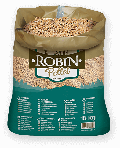 worek pelletu opałowego Robin do kupienia w Słupsku lub sklepie internetowym
